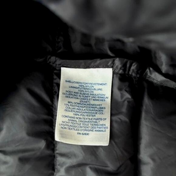 Lands End Women's Black Down Full Zip Long Puffer Vest - Plus 2X - Outdoors - Picture 3 of 8